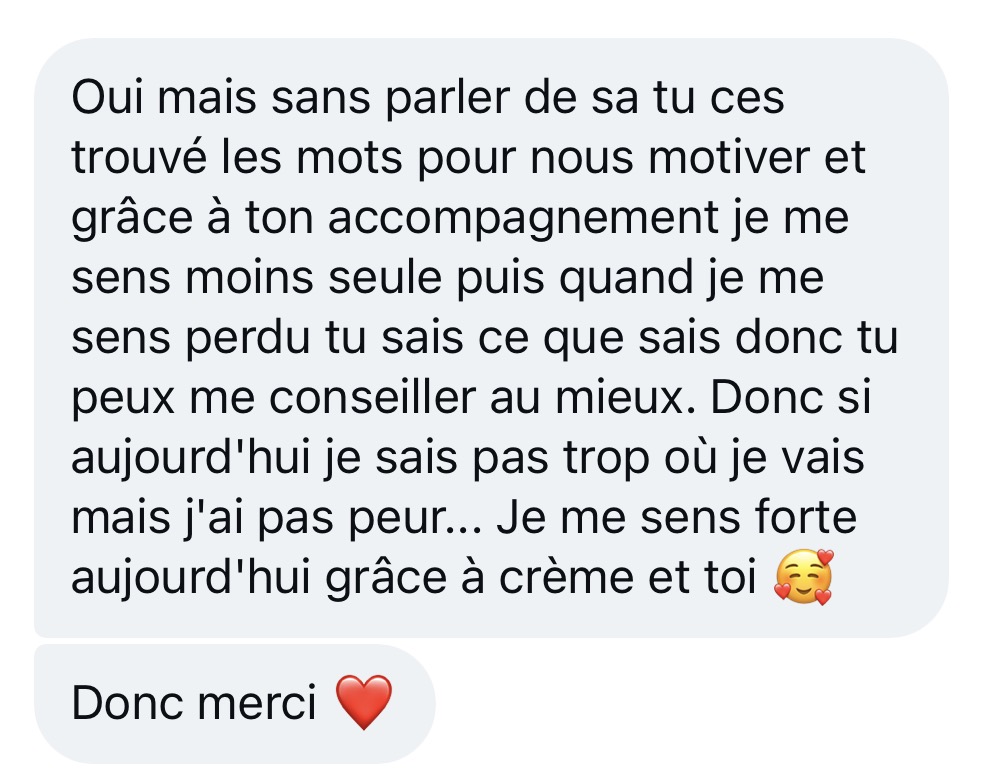 Témoignage cliente 12