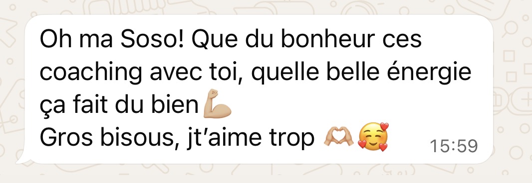 Témoignage cliente 16
