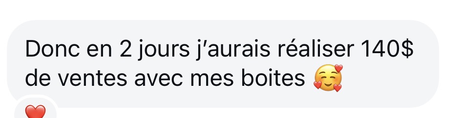 Témoignage cliente 18