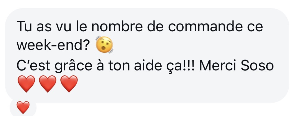 Témoignage cliente 2