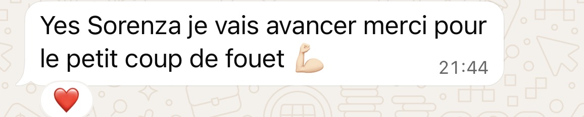 Témoignage cliente 8