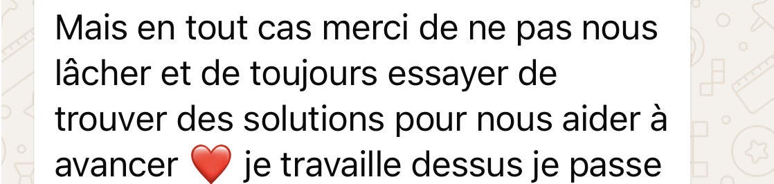 Témoignage cliente 9
