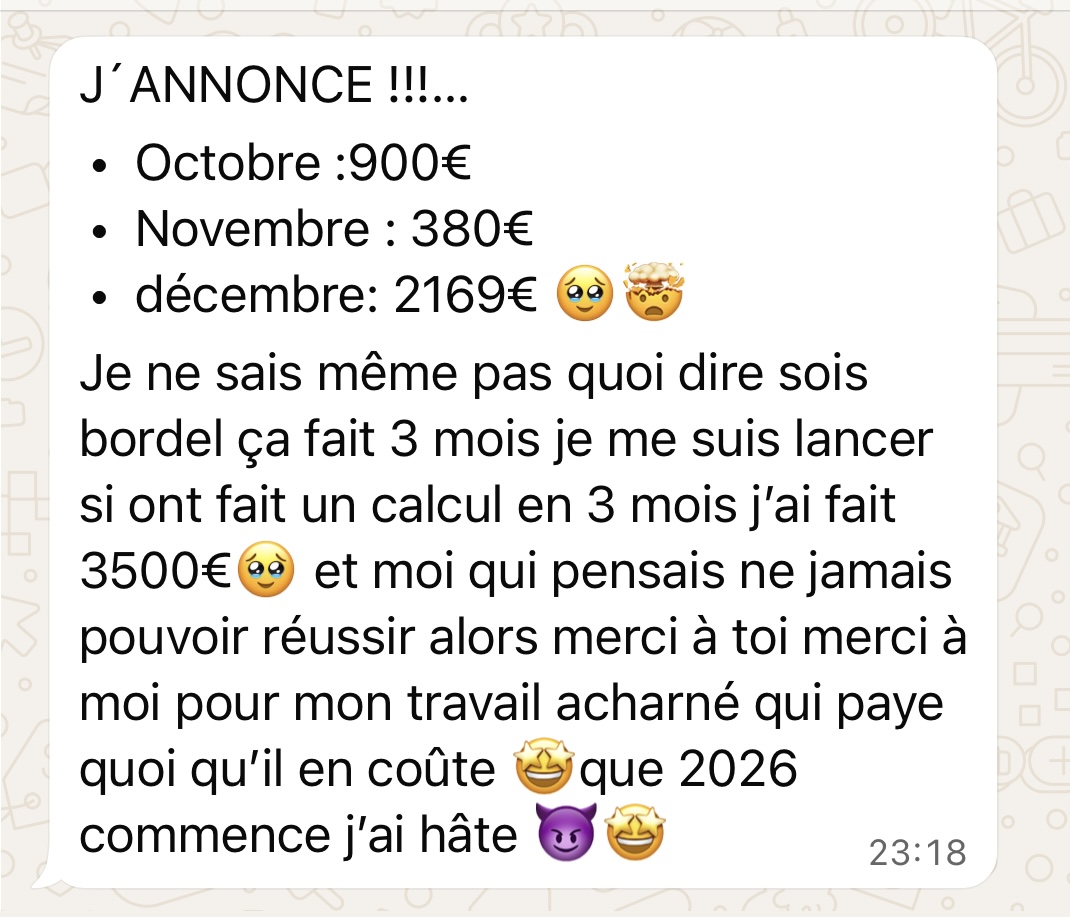 Témoignage cliente 13