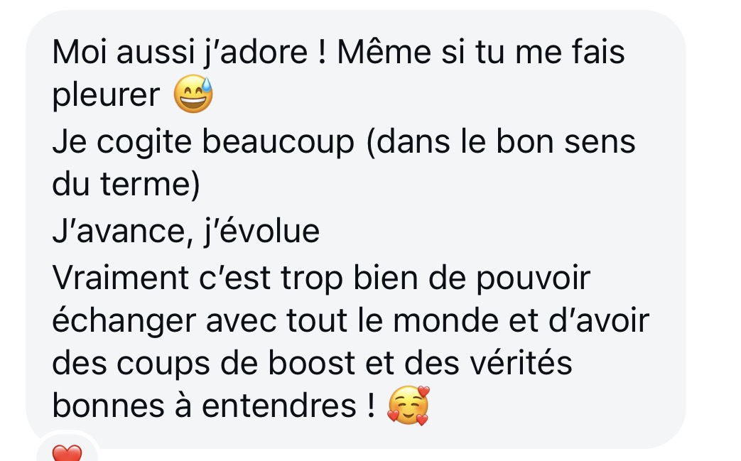 Témoignage cliente 15