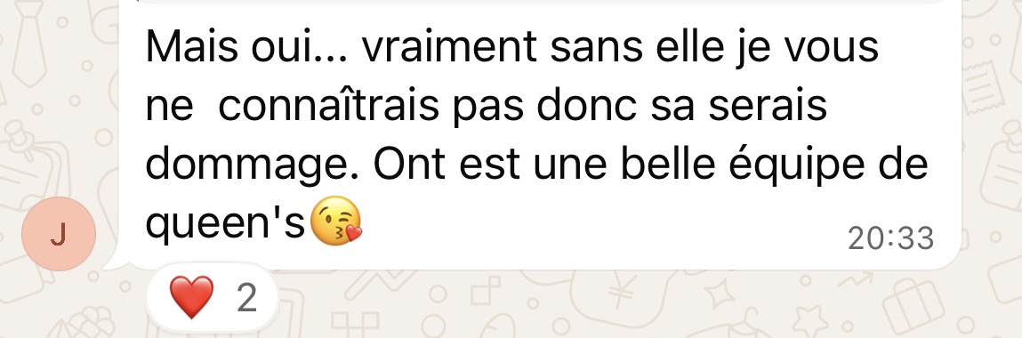 Témoignage cliente 6